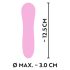 Cuties Mini - waterdichte oplaadbare spiraalvibrator (roze)