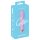 Cuties Mini - oplaadbare, waterdichte ribbelvibrator (paars)