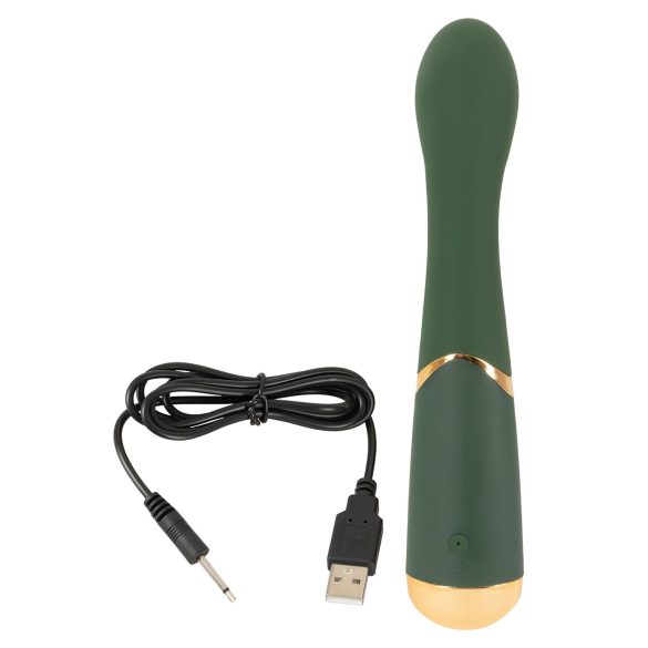 Emerald Love - G-spot vibrator - oplaadbaar waterdicht - groen