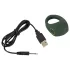 Emerald Love - vibrerende penisring - oplaadbaar en waterdicht - groen