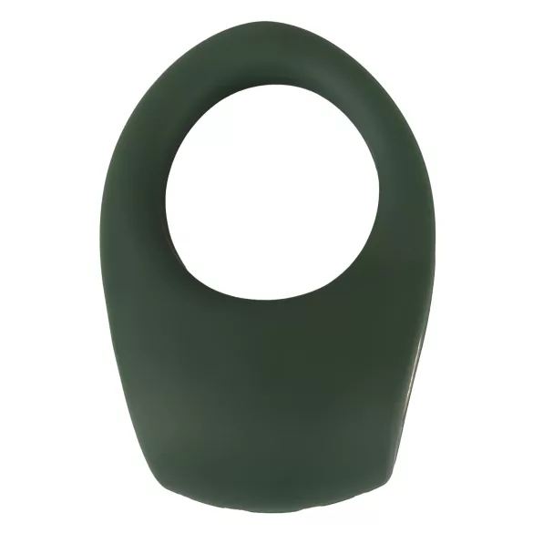 Emerald Love - vibrerende penisring - oplaadbaar en waterdicht - groen