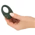 Emerald Love - vibrerende penisring - oplaadbaar en waterdicht - groen