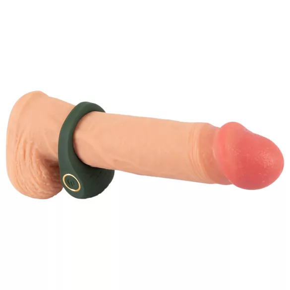 Emerald Love - vibrerende penisring - oplaadbaar en waterdicht - groen