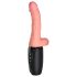 King Cock Plus 6,5 - dildo met ballen en vibratie - huidkleur