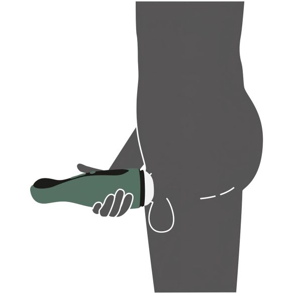 Rebel - masturbator met zuig- en trilfunctie - oplaadbaar