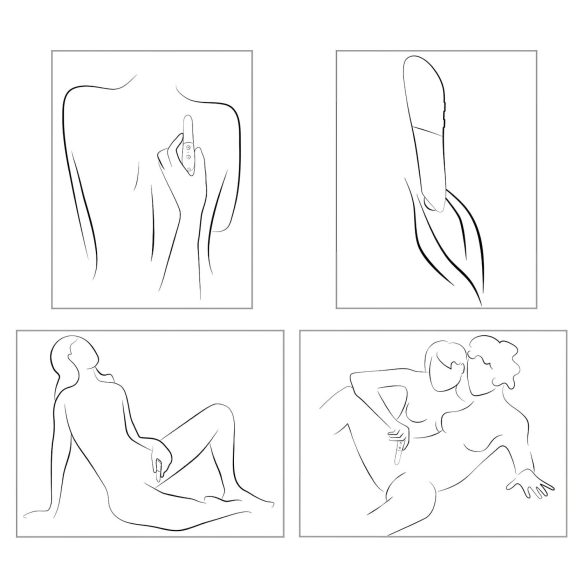 We-Vibe Tango X - mini vibrator waterproof - blauw