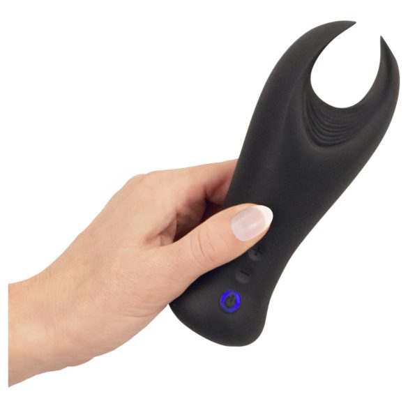 Rebel - vibrerende peniskop vibrator - zwart