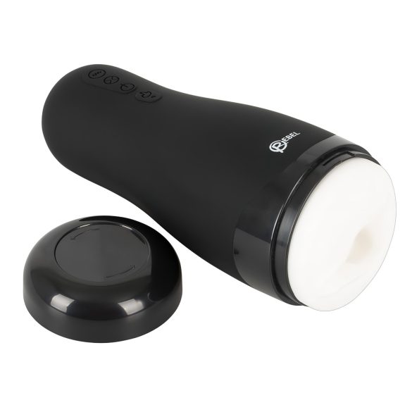 Rebel - masturbator kunstvagina - oplaadbaar verwarmend - 3 functies