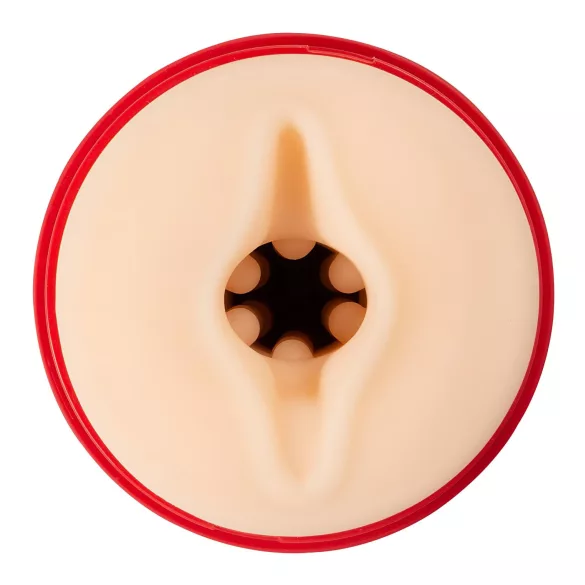 WYNE 01 - elektrische masturbator - vibrerend, zuigend, verwarmend - zwart