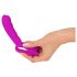 Javida - G-spot en clitoris vibrator - siliconen - paars