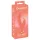 You2Toys - mini rabbit vibrator - oplaadbaar - perzikkleur