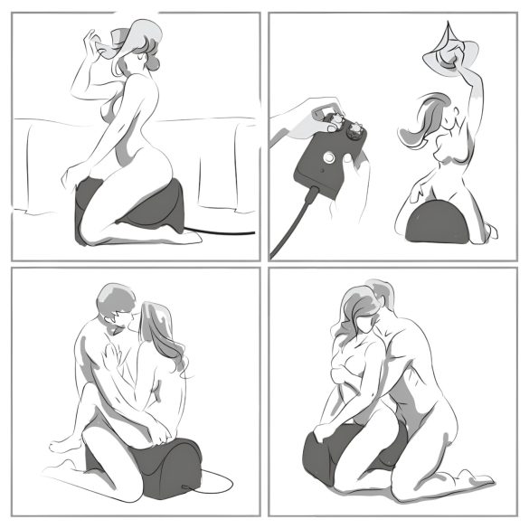 The Cowgirl Premium Riding - rodeo seksspeeltje (zwart)