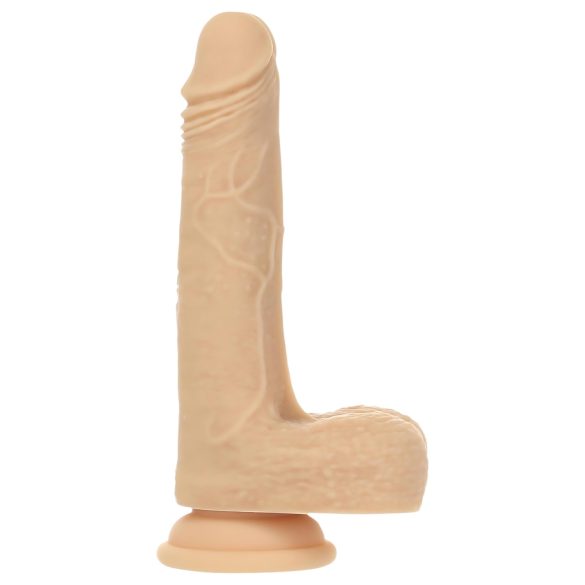 Naked Addiction - Thrusting vibrator - op en neer beweging - 19cm - huidkleurig