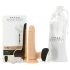 Naked Addiction - Thrusting vibrator - op en neer beweging - 19cm - huidkleurig