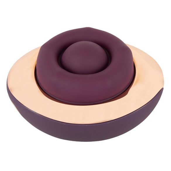 Belou - vulva vibrator - oplaadbaar, roterend - siliconen, paars