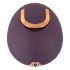 Belou - vulva vibrator - oplaadbaar, roterend - siliconen, paars