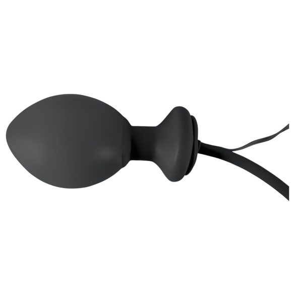 You2Toys - opblaasbare anale vibrator - zwart