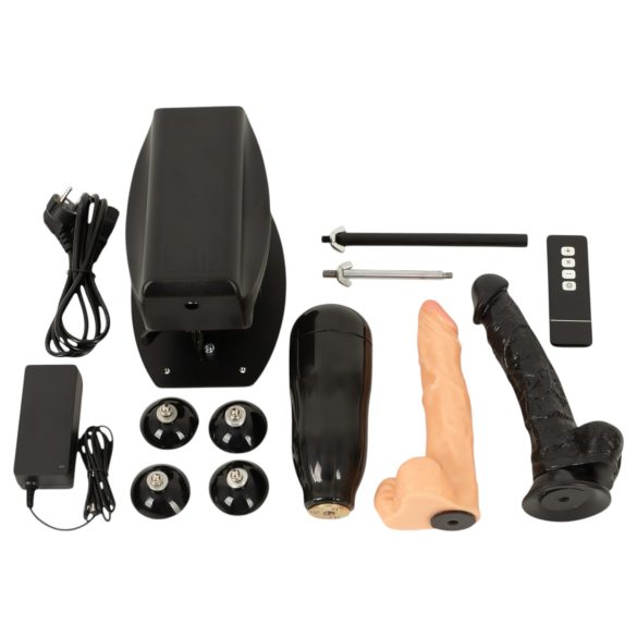 The Banger Fuck Machine - seksmachine + 2 dildo's en 1 kunstvagina