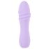 Cuties Mini 3 - oplaadbare, waterbestendige spiraal vibrator (paars)