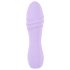 Cuties Mini 3 - oplaadbare, waterbestendige spiraal vibrator (paars)