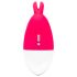Happyrabbit - draagbare clitoris vibrator - oplaadbaar - rood