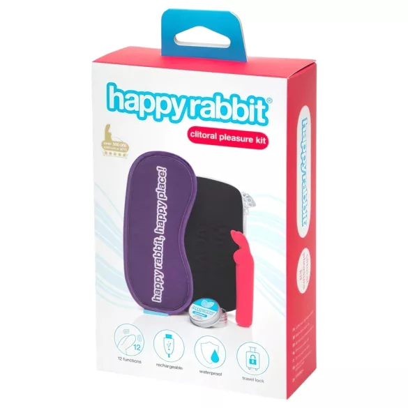 Happyrabbit - clitorale vibrator set - oplaadbaar - 4-delig