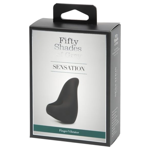 Fifty Shades of Grey - vinger vibrator - zwart