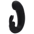Fifty Shades of Grey Sensation - rabbit vibrator - zwart