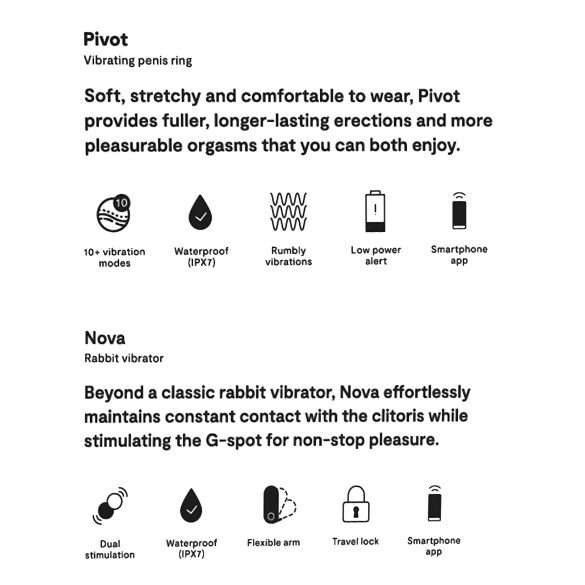 We-Vibe Date Night - duo vibrator set - koppelstimulator - 2-delig