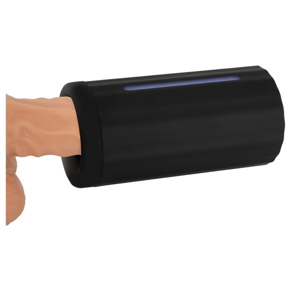 Rebel Blow Job - oplaadbare 3-functie masturbator (zwart)