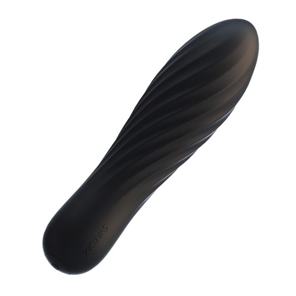 Svakom Tulip - mini vibrator - oplaadbaar - zwart