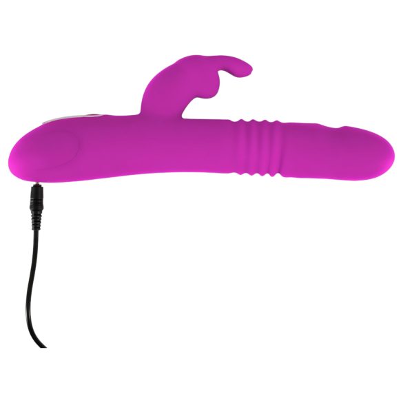 SMILE Rabbit - vibrator met stootfunctie en clitorisstimulator - oplaadbaar