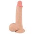 Nature Skin - dildo met huid - 19cm (natuur)