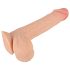 Nature Skin - dildo met huid - 19cm (natuur)