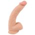 Naturel Huid - Dildo Met Huidgevoel - 25cm (Natuurlijk)
