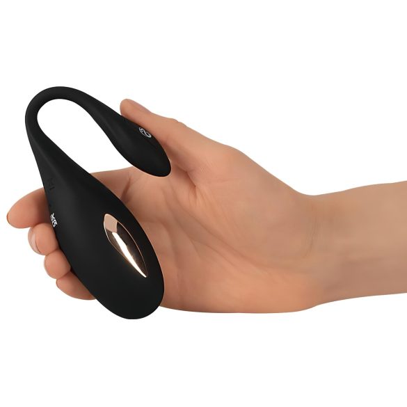 XOUXOU - vibrator eitje met afstandsbediening - elektro - zwart