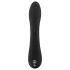 XOUXOU - oplaadbare vibrator met clitorisstimulator - zwart