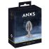 ANOS Metaal Anusplug (3,8cm) - zilveren kooilook