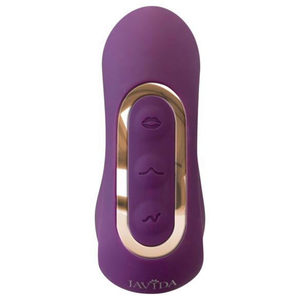 Javida - 4-in-1 vibrator voor clitoris stimulatie - paars