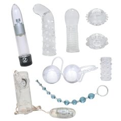 Kristalheldere - vibratorset (9-delig)