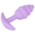 Cuties Mini Butt Plug - siliconen anaal plug - paars (2,8cm)