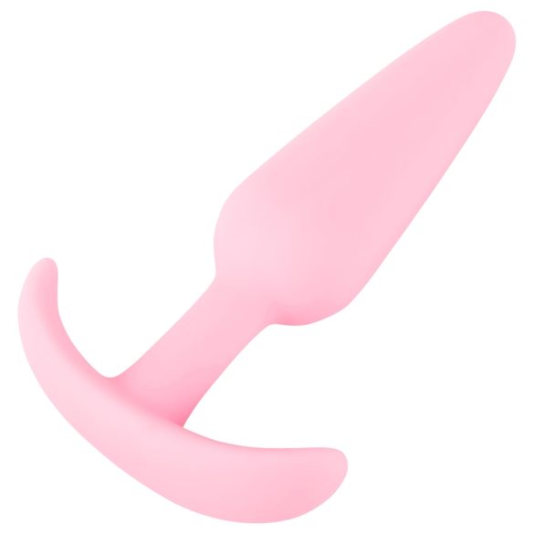 Cuties - mini buttplug - siliconen anaal plug - roze - 2,1 cm