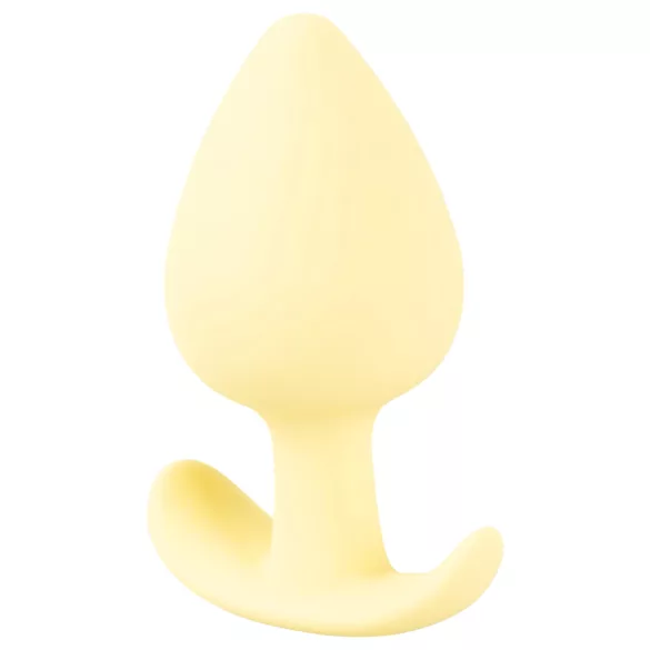 Cuties Mini Butt Plug - siliconen buttplug - geel - 3,1 cm