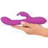 Javida Thumping Rabbit - Vibrator met 3 motoren - Klitorisstimulatie - Paars