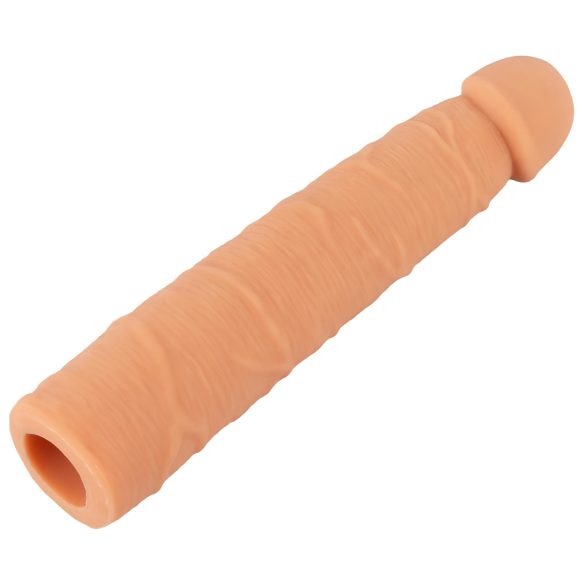 Nature Skin - penisextensie en verdikker - 24cm - realistische penis hoes