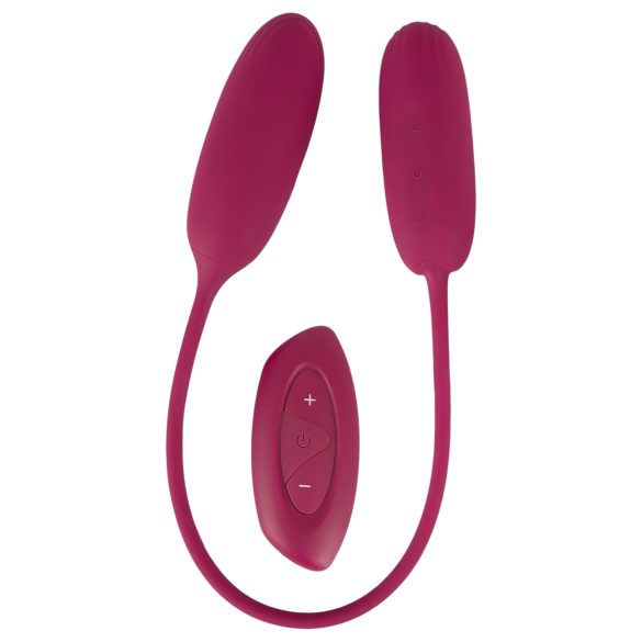Smile Love Egg Duo - tril vibratie-ei (anaal+vaginaal)