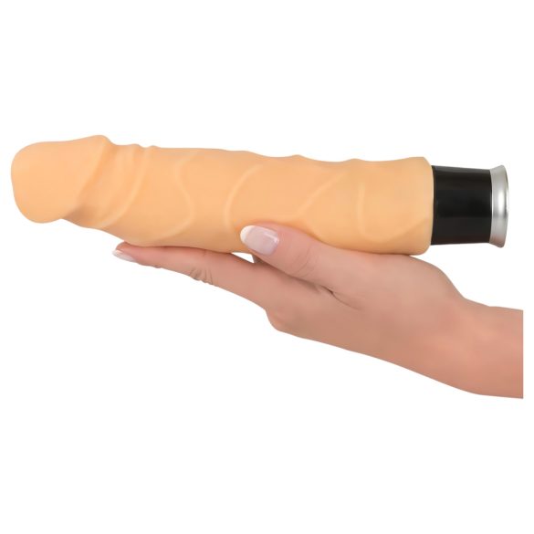 Nature Skin - levensechte vibrator - naturel (23cm)
