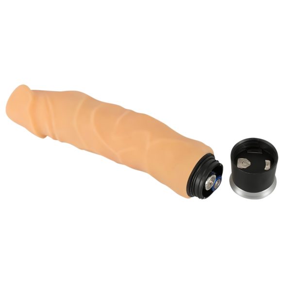 Nature Skin - levensechte vibrator - naturel (23cm)