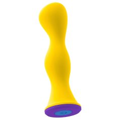You2Toys - oplaadbare, waterdichte anale vibrator (geel)