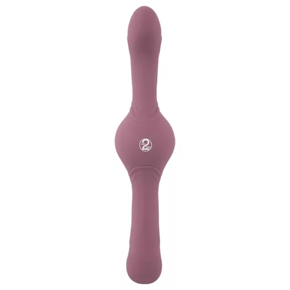 You2Toys - dubbelzijdige vibrator - krachtig - siliconen - paars